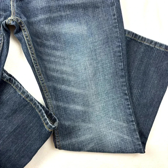 Levi’s 527 Med Wash Fading & Whiskering Mens Classic Butcut Jeans Size 36/30 - Picture 12 of 16